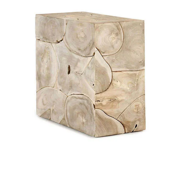 Product Image 1 for Sorrento Teak Wood End Table from Classic Home Furnishings