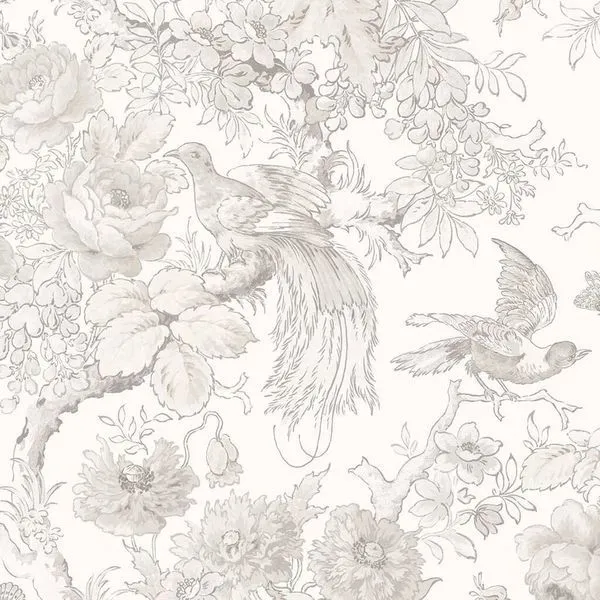 Product Image 1 for Laura Ashley Birtle Dove Grey Wallpaper from Graham & Brown