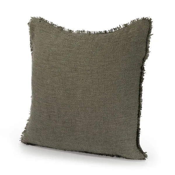Product Image 1 for Tharp Green Fabric Outdoor 20" Pillow - Textured Olive from Four Hands