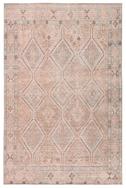 Product Image 8 for Marquesa Trellis Light Pink / Blue Runner Rug from Jaipur 