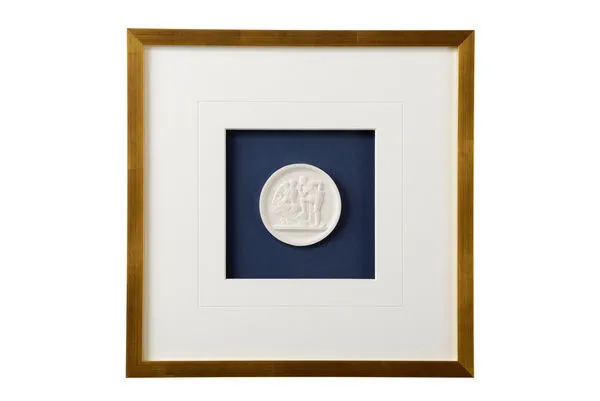 Product Image 1 for Intaglios On Navy VI Artwork from Chelsea House