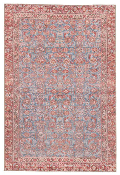 Product Image 2 for Kybele Oriental Blue/ Red Rug from Jaipur 
