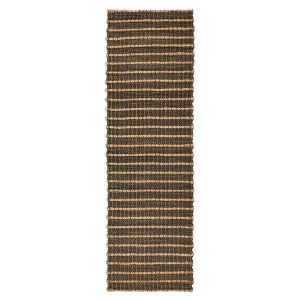 Product Image 1 for Alysa 2.6'x8' Natural Jute HandwovenMineral Blue Accent Rug from Classic Home Furnishings