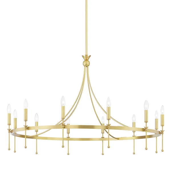 Product Image 5 for Gates 12 Light Chandelier from Hudson Valley