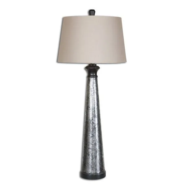 Product Image 2 for Uttermost Mustapha Distressed Silver Table Lamp from Uttermost