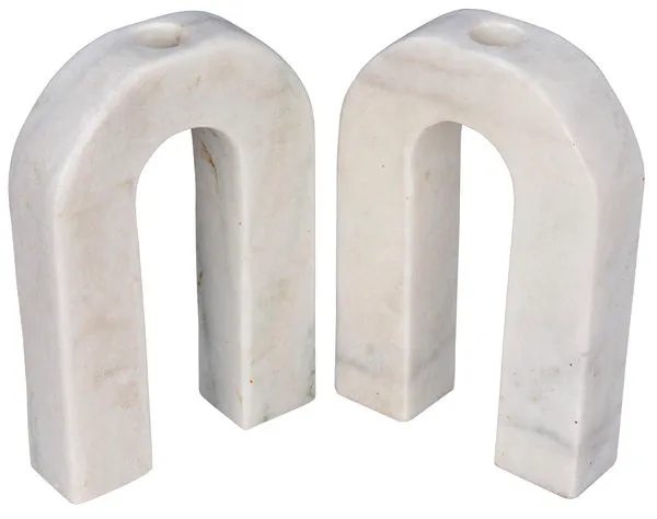 Product Image 1 for Corinth Decorative Candle Holder, Set Of 2 from Noir
