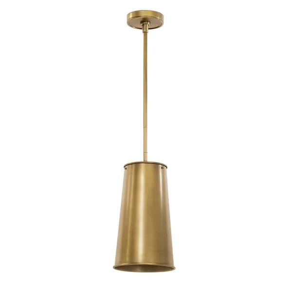Product Image 1 for Hattie Natural Brass Modern Pendant from Regina Andrew Design