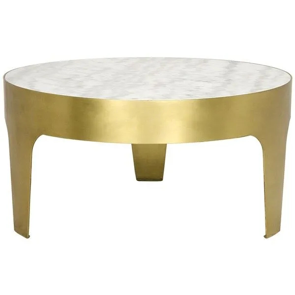 Product Image 1 for Cylinder Round Coffee Table from Noir