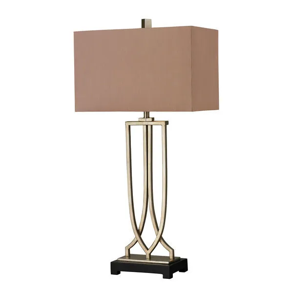 Product Image 1 for Free Form Iron Table Lamp In Antique Silver Leaf Finish from Elk Home