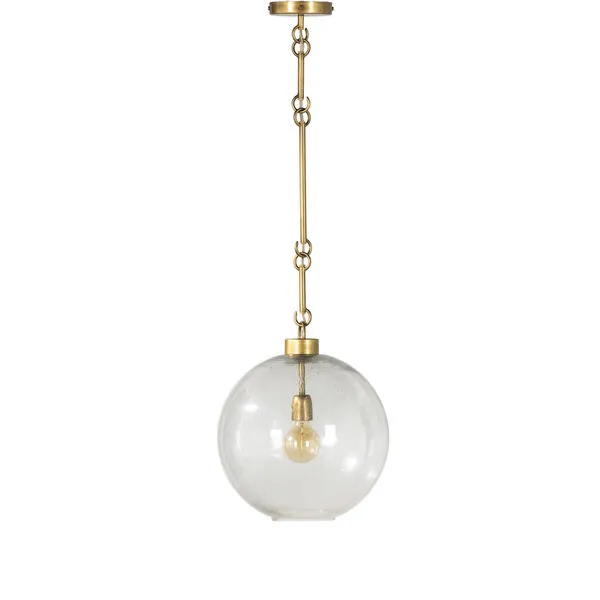 Product Image 1 for Duga Iron Pendant - Antique Brass from Four Hands