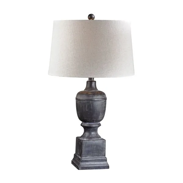 Product Image 1 for Black Ash Column Lamp from Elk Home
