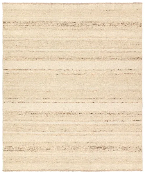 Product Image 1 for Sollus Handmade Striped Cream /  Rug from Jaipur 