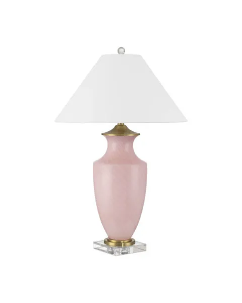 Product Image 5 for Lucy Pink Table Lamp from Currey & Company