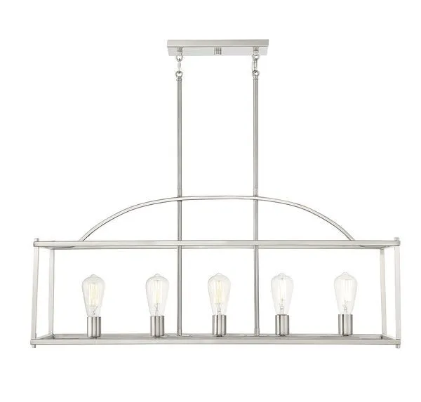 Product Image 2 for Palladian 5 Light Linear Chandelier from Savoy House 