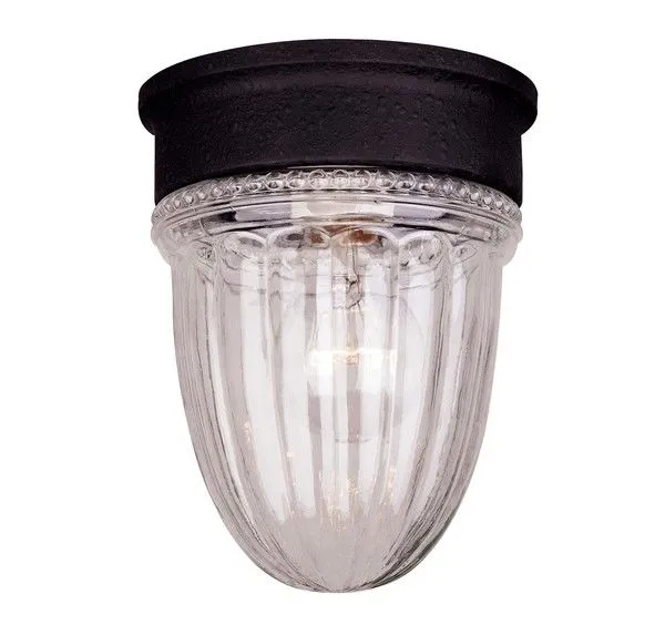 Product Image 1 for Exterior Collections Jelly Jar Flush Mount from Savoy House 