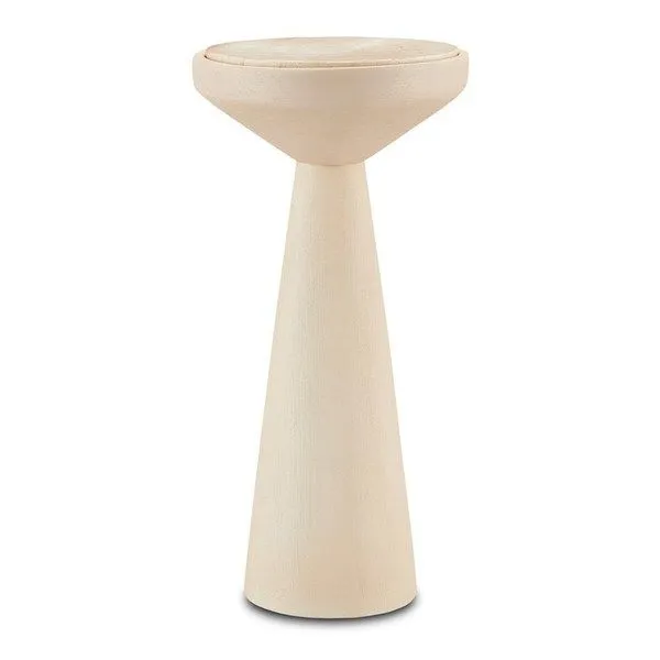 Product Image 1 for Wren Beige Accent Table from Currey & Company