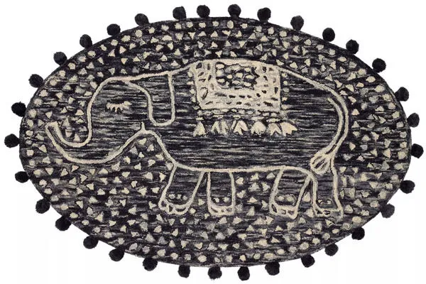 Product Image 3 for Fante Loloi X Justina Blakeney Collection Charcoal Rug from Loloi