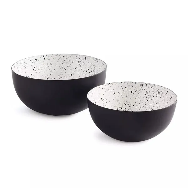 Product Image 1 for Speckle Serving Bowls, Set Of 2 from Napa Home And Garden