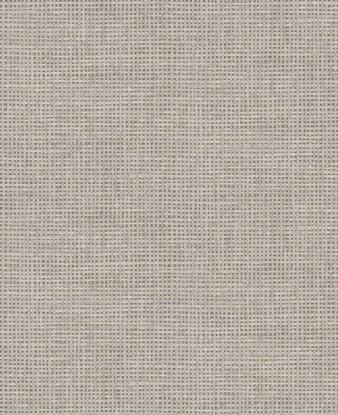 Rustic Weft Wallpaper with subtle textured weave in smooth cream tones, resembling natural woven fabric