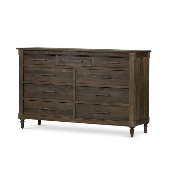 Product Image 1 for Blanche 6-Drawer Weathered Chestnut Dresser from Four Hands