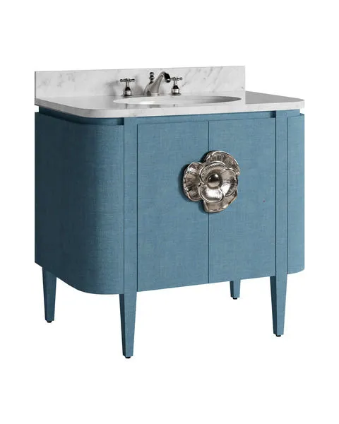 Product Image 1 for Briallen Vanity with Oval Undermount Sink from Currey & Company