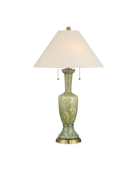 Product Image 1 for Classico Green Table Lamp from Currey & Company