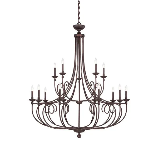 Product Image 1 for Langley 15 Light Chandelier from Savoy House 