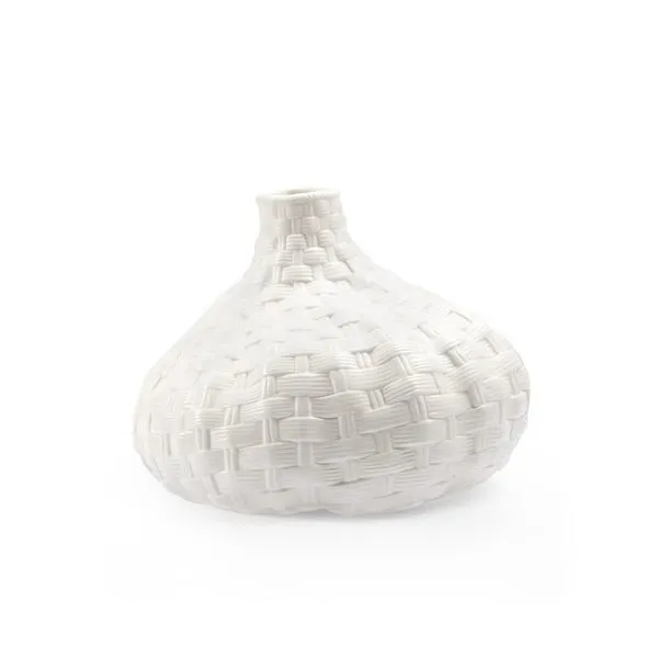 Product Image 1 for Tamarindo White Porcelain Vase from Villa & House