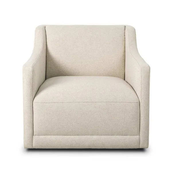 Product Image 1 for Gianna Cream Swivel Chair from Four Hands