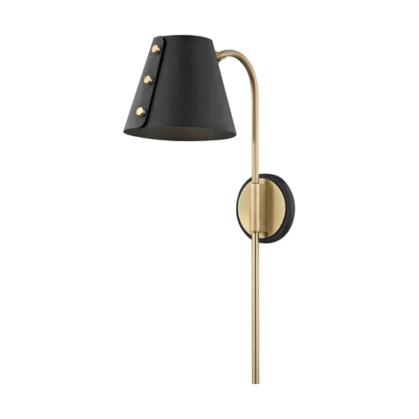 Product Image 1 for Meta 1 Light Wall Sconce With Plug from Mitzi