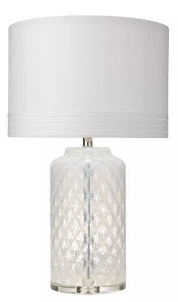 Product Image 1 for White Diamond Table Lamp from Jamie Young