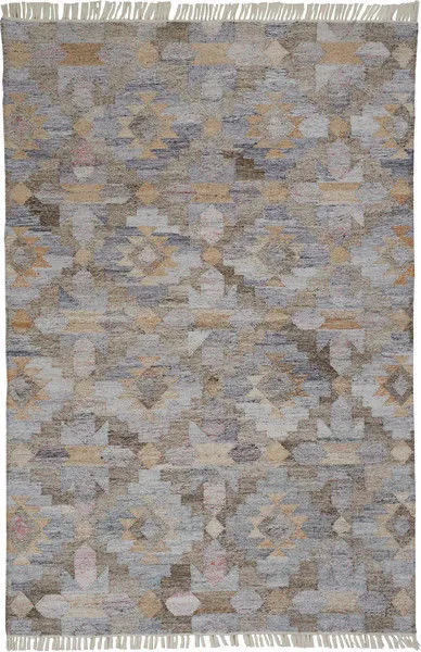 Product Image 1 for Beckett Blue / Tan Mosaic Rug from Feizy Rugs