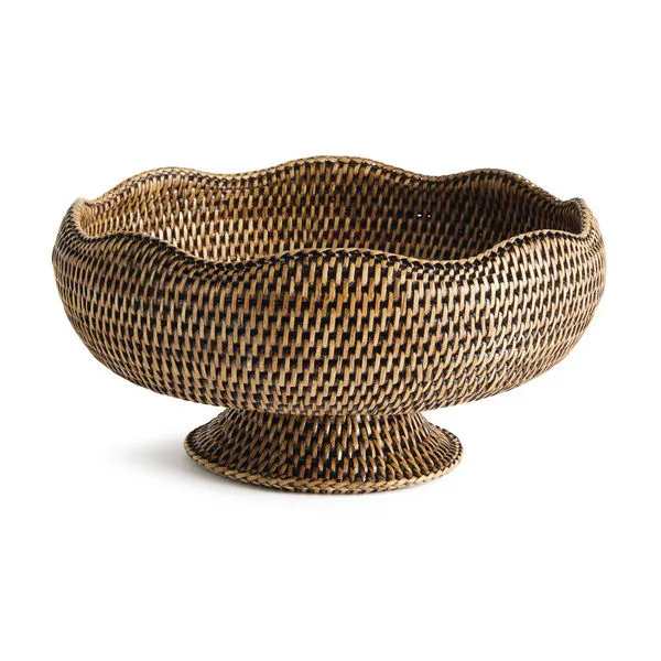 Product Image 1 for Burma Rattan Footed Bowl from Napa Home And Garden