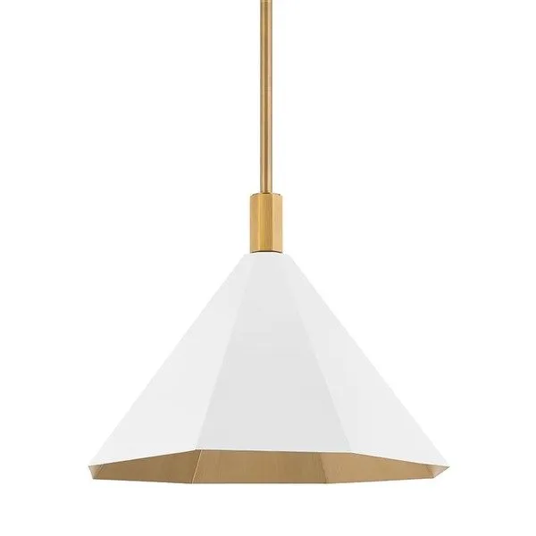 Product Image 1 for Huntley Patina Brass 1-Light Pendant from Troy Lighting