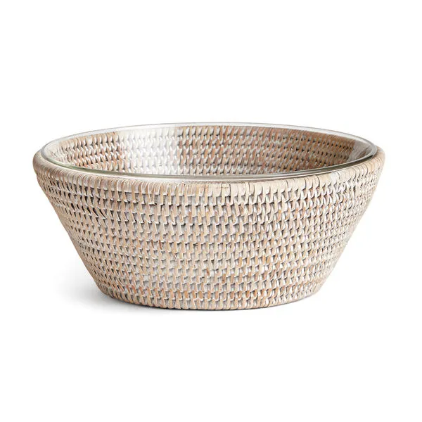 Product Image 1 for Burma Rattan Serving Bowl from Napa Home And Garden