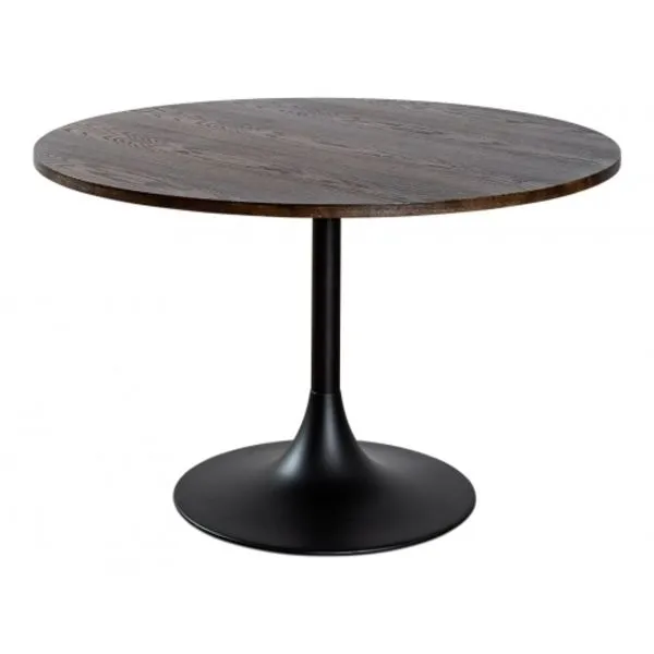 Product Image 2 for Round Pedestal Table With Ash Top from Sarreid Ltd.