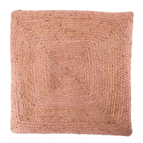 Product Image 2 for Natia Solid Pink Floor Cushion from Jaipur 
