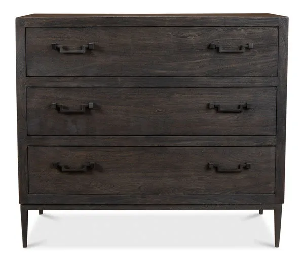 Product Image 2 for Bauhaus Chest Of Drawers-Charcoal Grey from Sarreid Ltd.
