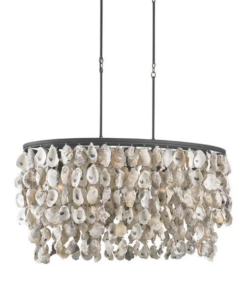 Product Image 1 for Stillwater Oval Chandelier from Currey & Company
