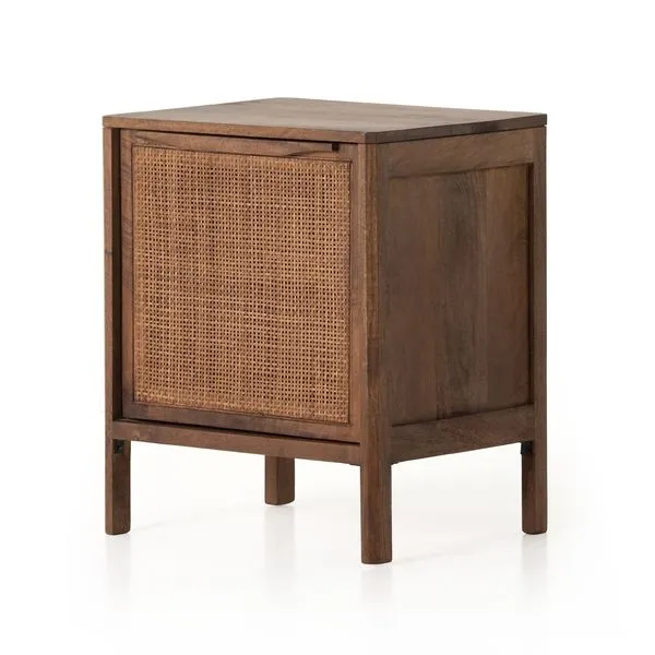 Product Image 1 for Sydney Brown-Wash Mango Wood Nightstand, Left Side from Four Hands