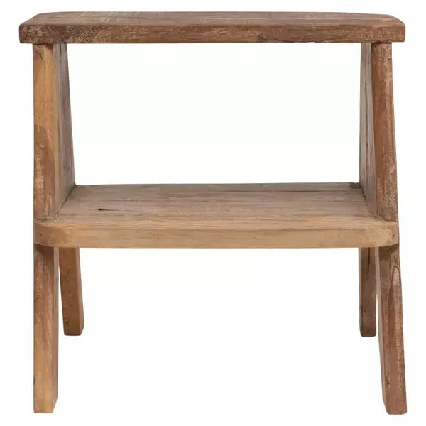 Product Image 6 for Reclaimed Wood Step Stool / Accent Table With Shelf from Creative Co-Op