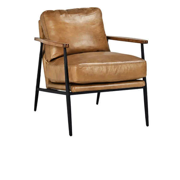 Product Image 1 for Arnold Leather Club Chair from Classic Home Furnishings