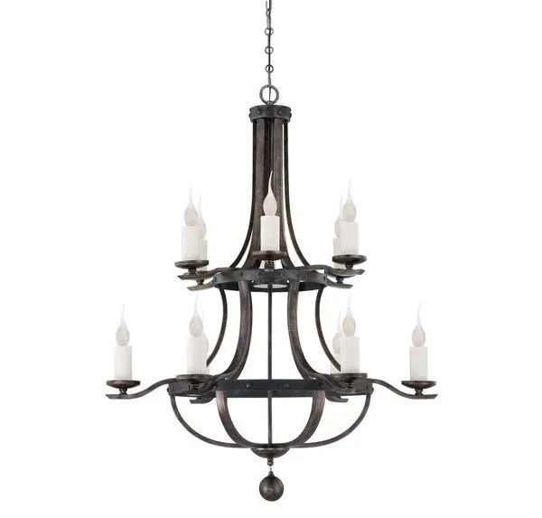 Product Image 1 for Alsace 12 Light Chandelier from Savoy House