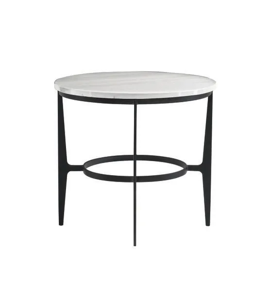 Product Image 1 for Avondale Round Metal End Table from Bernhardt Furniture