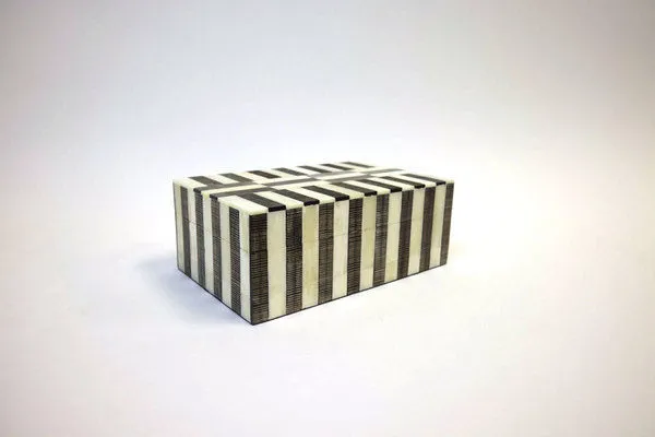 Product Image 1 for Trixie Small Black & White Striped Bone Box from A. Sanoma Inc