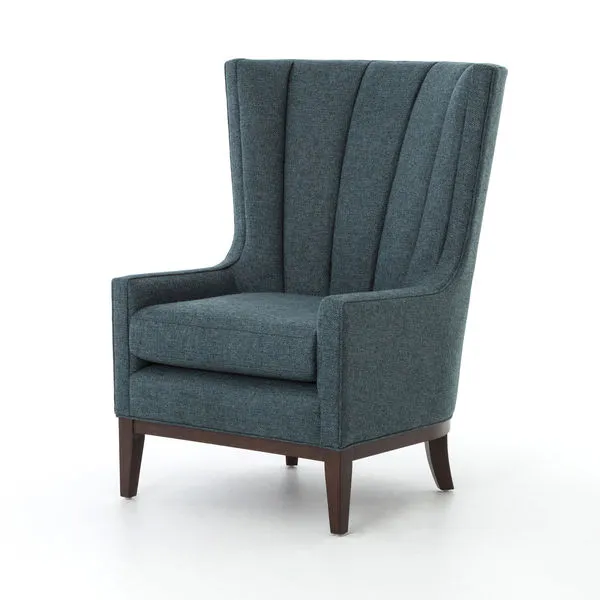 Product Image 2 for Channelled Wing Chair from Four Hands