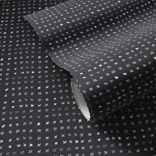 Product Image 1 for Bisous Black II Wallpaper by Jess Engle from Four Hands