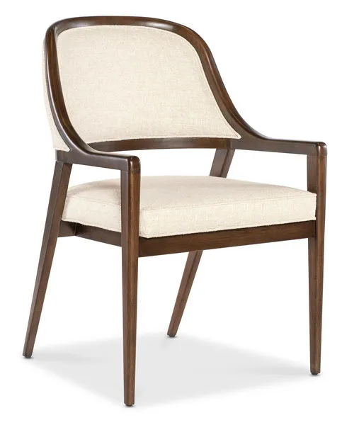 Product Image 1 for Archives Rounded Upholstered Arm Chair from Hooker Furniture