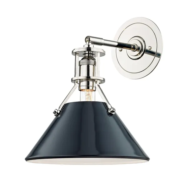 Product Image 1 for Painted No.2 1 Light Wall Sconce from Hudson Valley