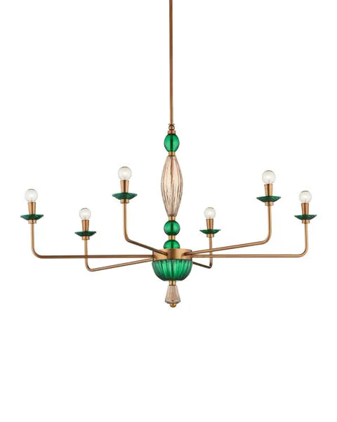 Product Image 1 for Grasmere Chandelier from Currey & Company